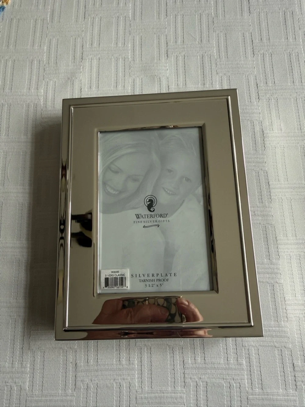 Waterford Silverplate Picture Frame - Silver - Picture 1 of 5
